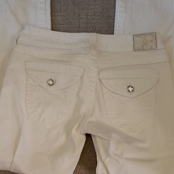 True religion low rise flare Jean's size 29 - Picture 7 of 12